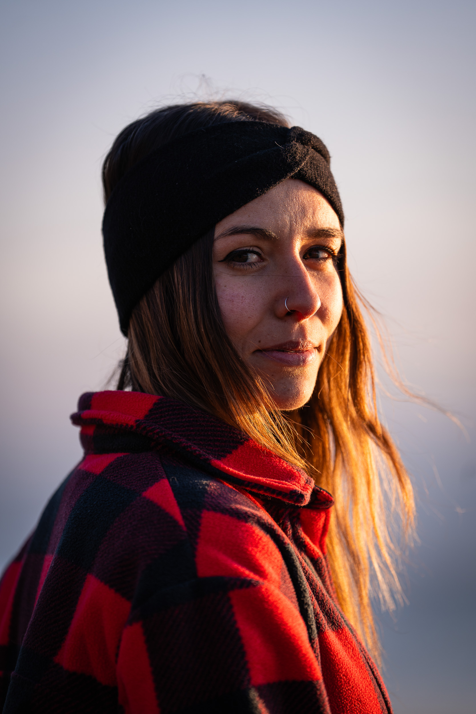 Sarah shooting portrait naturel